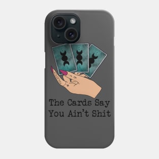 The tarot cards say Phone Case