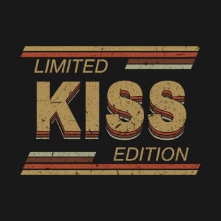 Limited Edition Kiss Name Personalized Birthday Gifts T-Shirt