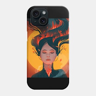 Australia on fire Phone Case