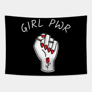 Girl power Tapestry