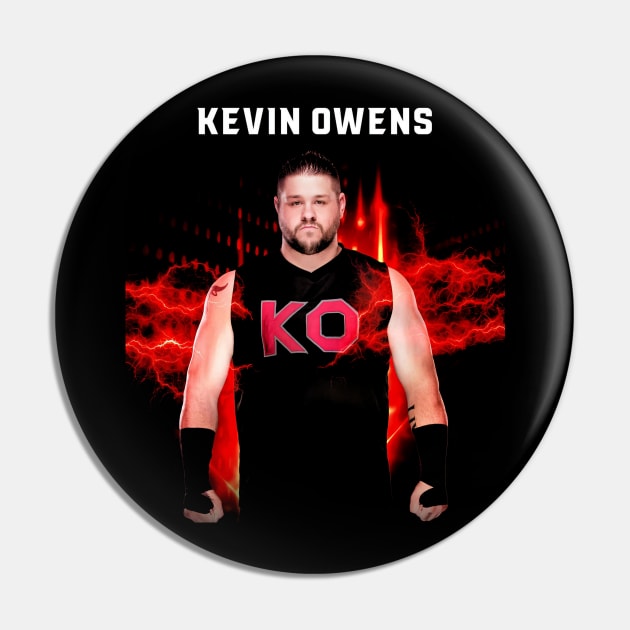 Kevin Owens Pin by Crystal and Diamond