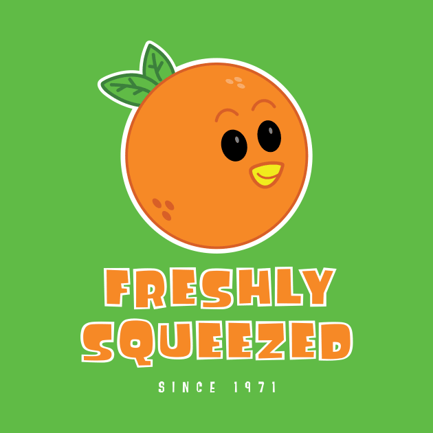 Freshly Squeezed Orange Bird by GoAwayGreen