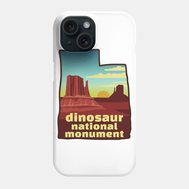 Dinosaur National Monument Utah Phone Case by heybert00