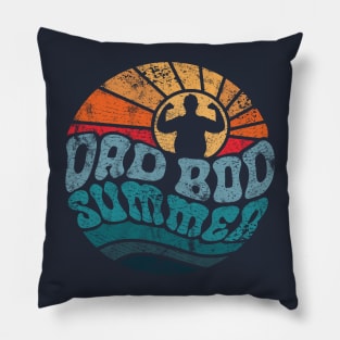 Dad Bod Summer Pillow