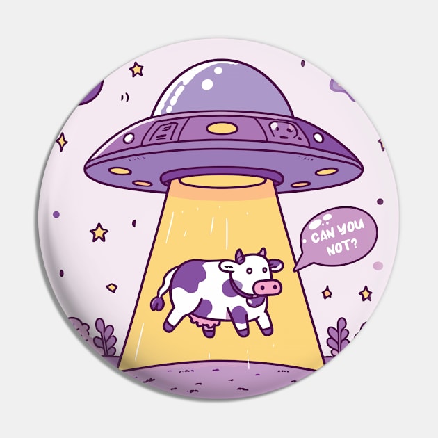 Alien gen Z cow abduction Pin by SweetLog