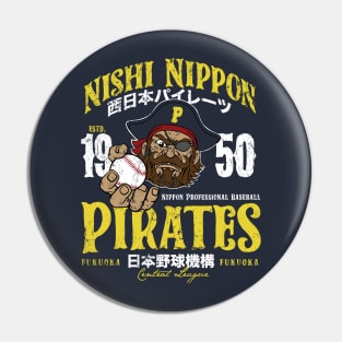 Nishi Nippon Pirates Pin