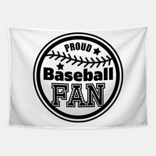 Proud Baseball Fan, Sports Gift Tapestry