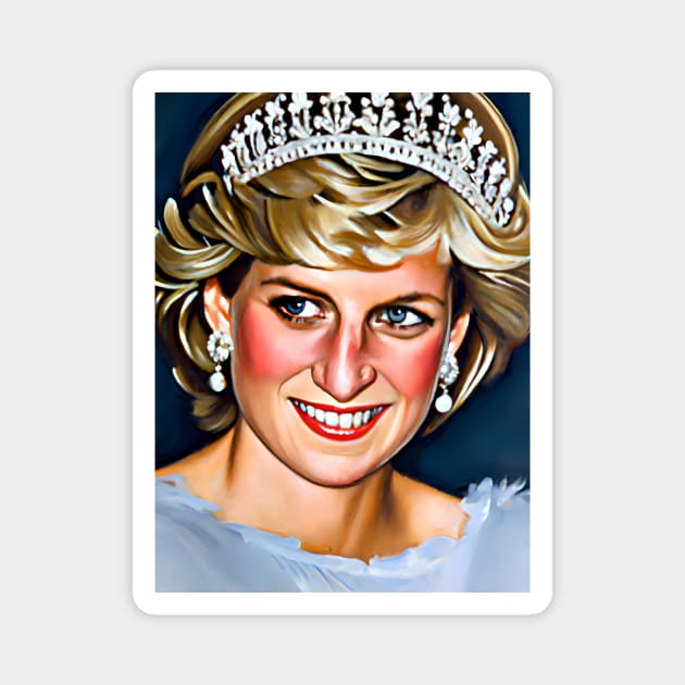 Princess Diana Magnet by Sobalvarro