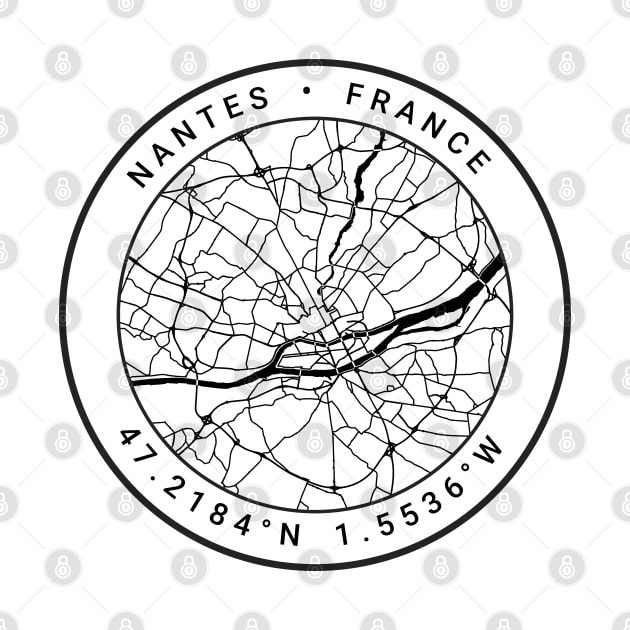 Nantes Map by Ryan-Cox