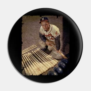 Eddie Matthews - Game 4, 1957 WS Pin