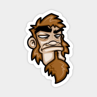 Monkey Face Magnet