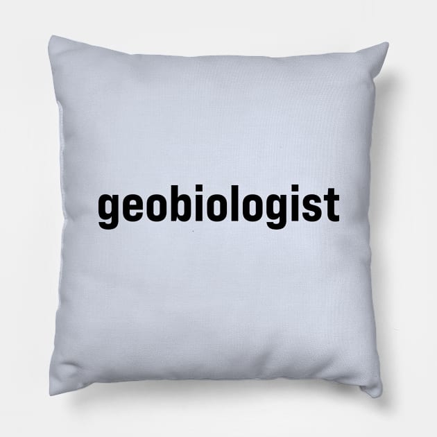 Geobiologist Pillow by ElizAlahverdianDesigns