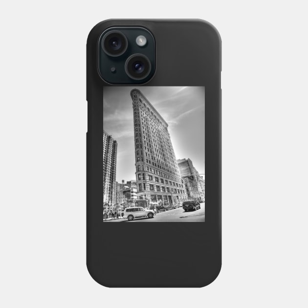 Flatiron Building New York city Phone Case by tommysphotos