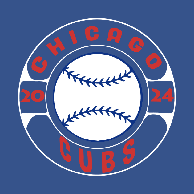 Cubs Baseball 24 by CovpaTees