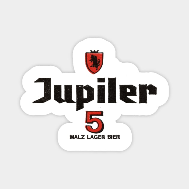 Jupiler Beer Magnet by MindsparkCreative
