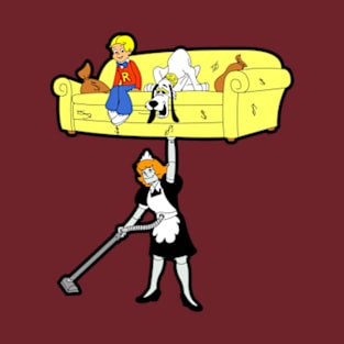 Robot Maid Cleans Up T-Shirt