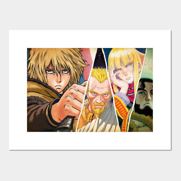 Wallpaper Thorfinn Canute Vinland Saga Anime Vinland Saga Affiche Et Free