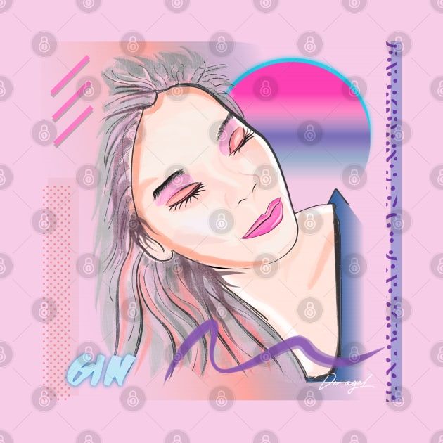 Gin Pastel Girl by di-age7