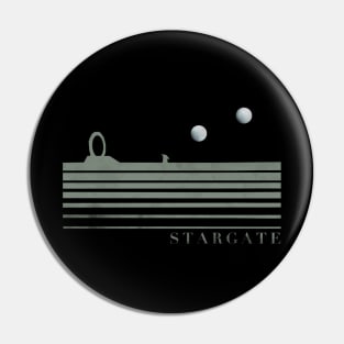 Retro Stargate Pin