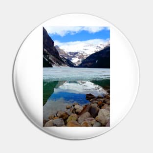 Lake Louise Victoria Glacier Alberta Canada Pin