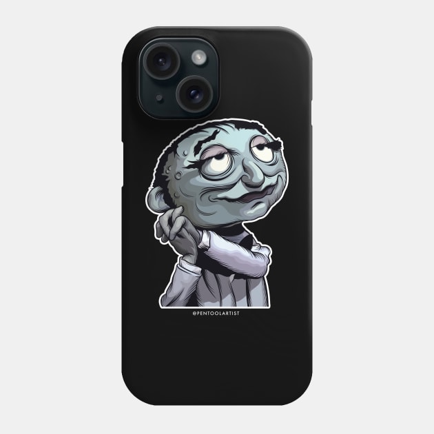 Mad Monster Yetch Phone Case by pentoolarts