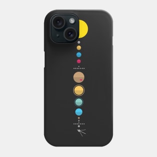 Minimalist Solar System Phone Case