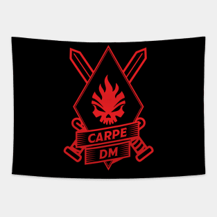 Carpe DM Skull Swords Tapestry