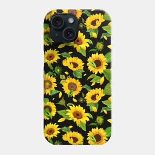 New Watercolor Sunflower 4 Phone Case