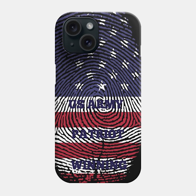 US PATRIOT ARMY WINNING Phone Case by Ernstar 