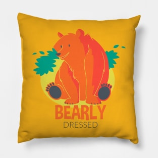 Bearly Dressed Pillow