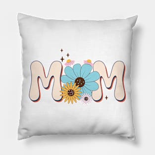 Mom Floral Minimalist Pillow