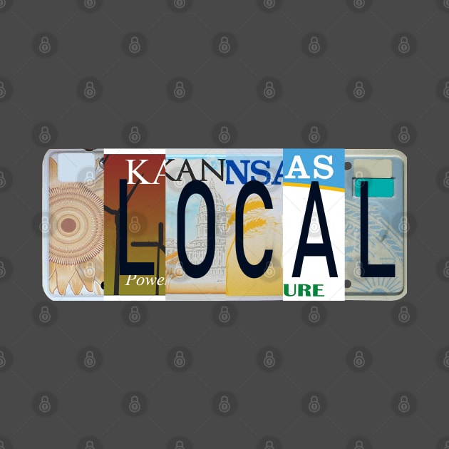 Kansas Local, License Plates by stermitkermit