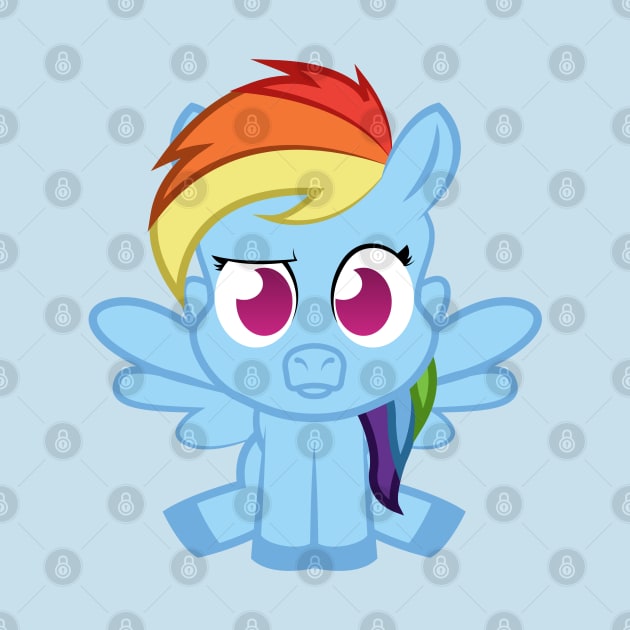 MLP Updated: Rainbow Dash by Tooniefied