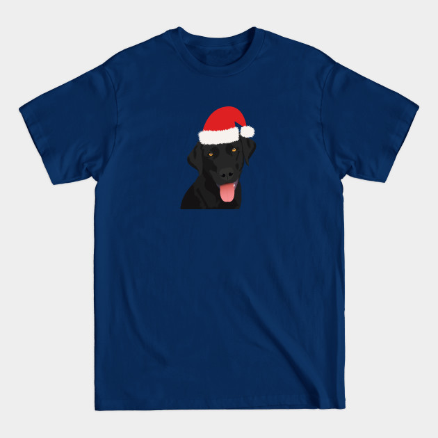 Disover Christmas Black Labrador - Black Lab - T-Shirt