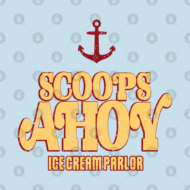 STRANGER THINGS 3: SCOOPS AHOY GRUNGE STYLE by FunGangStore