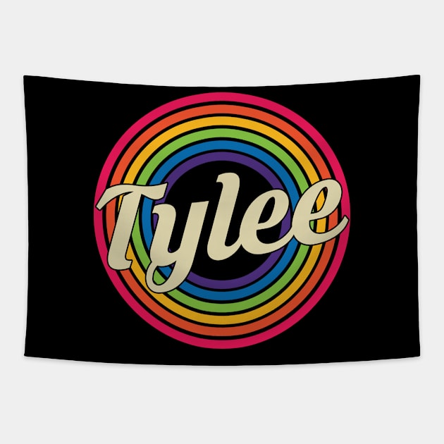 Tylee - Retro Rainbow Style Tapestry by MaydenArt