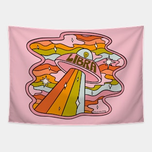 Libra UFO Tapestry