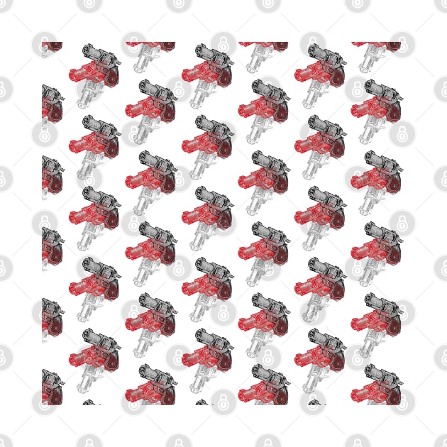 POP GUNS PATTERN by MAYRAREINART