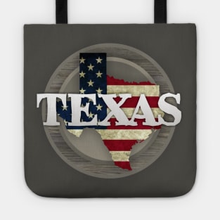 Texas Flag Rustic Tote