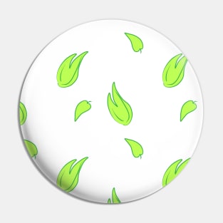 Background illustration white, green leaves, plant, botany, decorative design pattern Pin