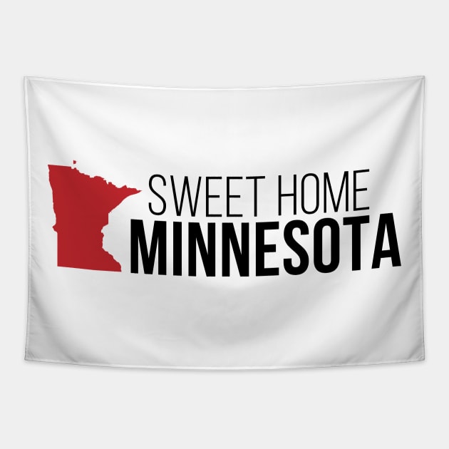 Sweet Home Minnesota Tapestry by Novel_Designs