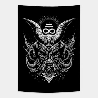 Leviathan Cross Demon Tapestry