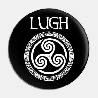 Lugh Celtic God of Kings, Justice and Arts Pin