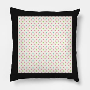 Vintage pattern with polka dots Pillow