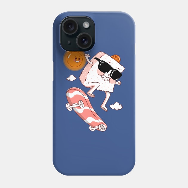 Rad Sushi Phone Case by Artthree Studio