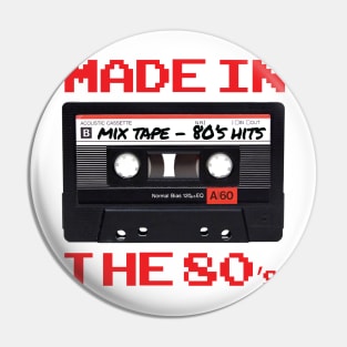 Made in the 80's - Casette Tape Pin