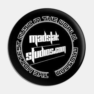 MadStak Studios Logo Pin