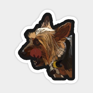 Cheeky Yorkie Magnet