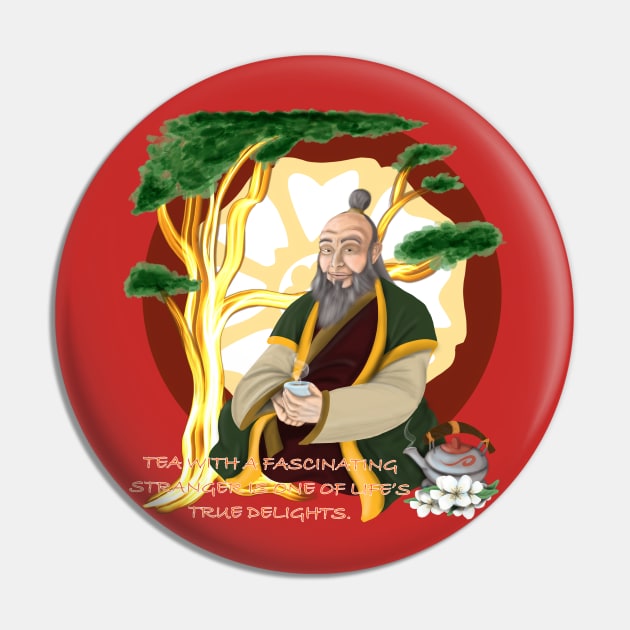 Uncle Iroh Pin by KataMartArt