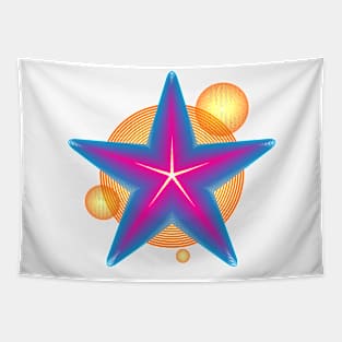 Geometric Star Tapestry